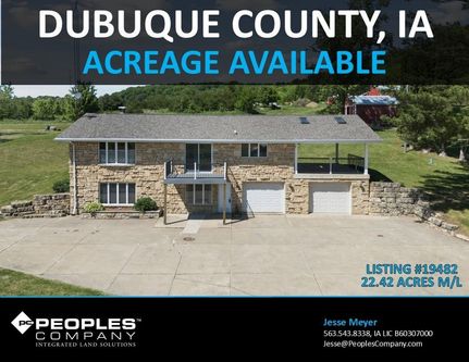 Land for sale in Dubuque County, Iowa