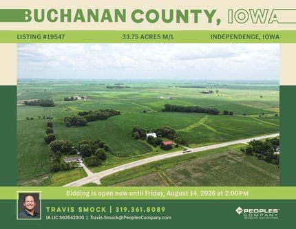 Farm and Ranch for sale in Buchanan County, Iowa