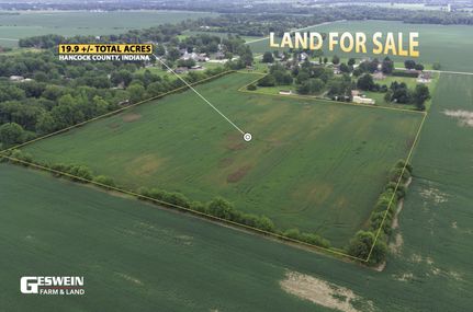 Land for sale in Hancock County, Indiana
