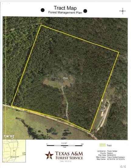 Undeveloped Land for sale in Newton County, Texas