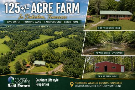 Land for sale in Weakley County, Tennessee