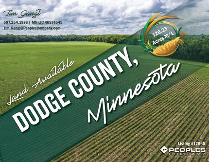 Land for sale in Dodge County, Minnesota