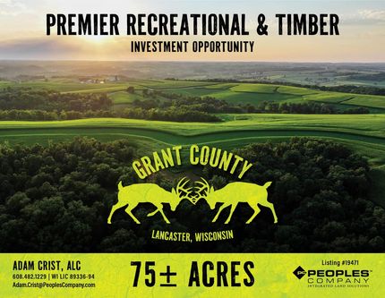 Farm and Ranch for sale in Grant County, Wisconsin
