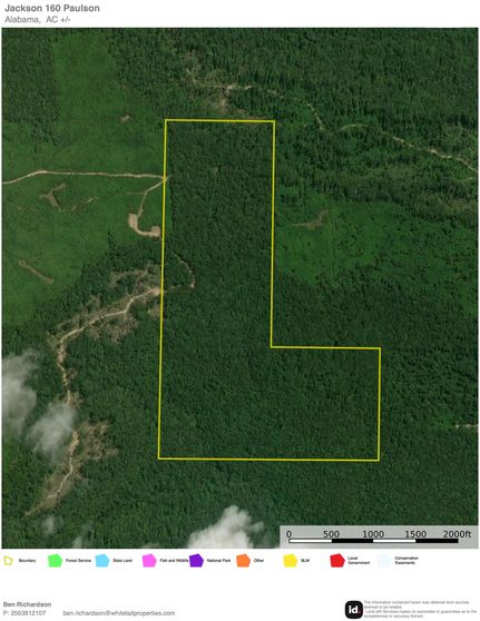 Land for sale in Jackson County, Alabama