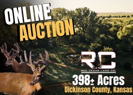 Land for sale in Dickinson County, Kansas
