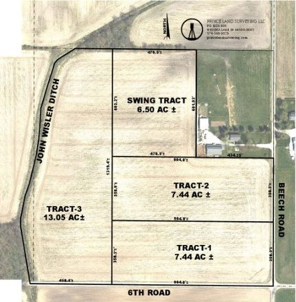 Land for sale in Marshall County, Indiana