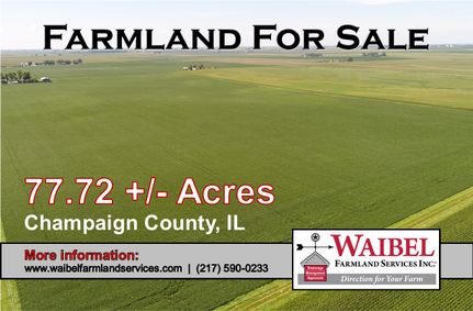 Land for sale in Champaign County, Illinois