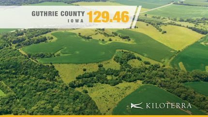 Land for sale in Guthrie County, Iowa