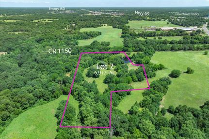 Land for sale in Rains County, Texas