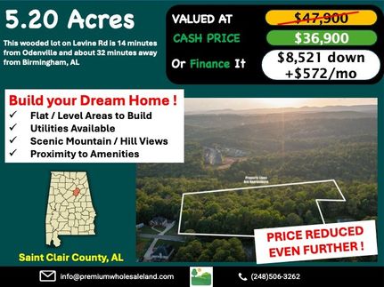 Undeveloped Land for sale in Saint Clair County, Alabama
