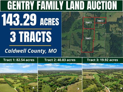 Land for sale in Caldwell County, Missouri