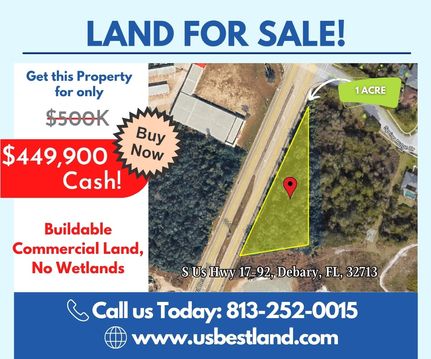 Land for sale in Volusia County, Florida