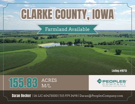 Land for sale in Clarke County, Iowa