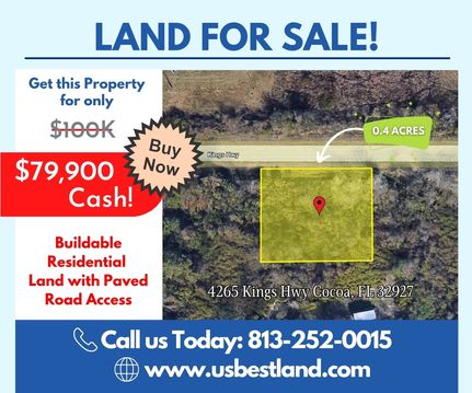 Undeveloped Land for sale in Brevard County, Florida