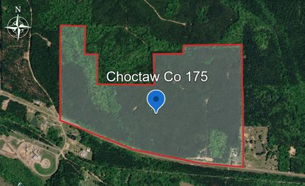 Land for sale in Choctaw County, Mississippi
