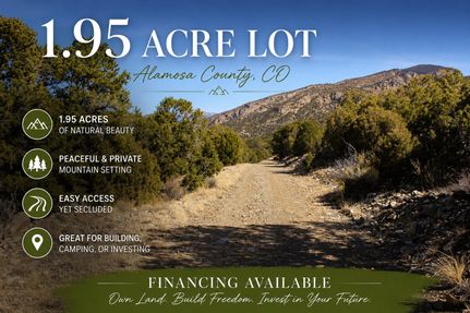 Land for sale in Alamosa County, Colorado