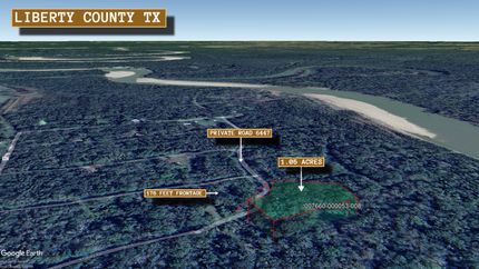 Land for sale in Liberty County, Texas