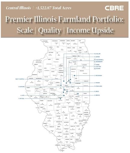 Land for sale in McLean County, Illinois
