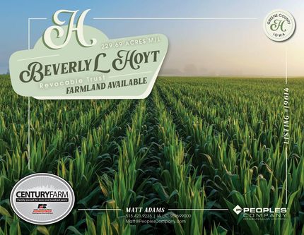 Farm and Ranch for sale in Greene County, Iowa
