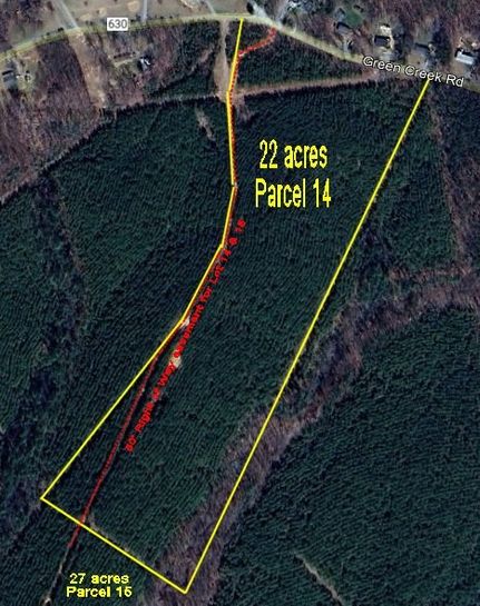 Land for sale in Nelson County, Virginia