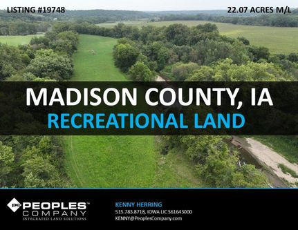 Farm and Ranch for sale in Madison County, Iowa