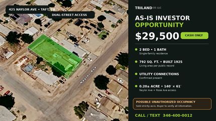 Land for sale in Kern County, California
