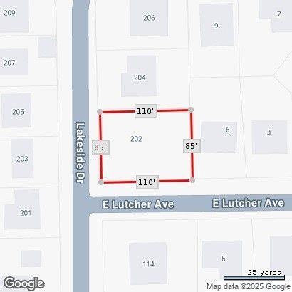 Homesite for sale in Orange County, Texas