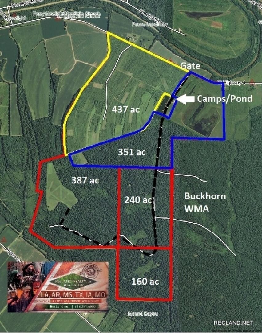 Newellton, Tensas Parish, LA Farms and Ranches for sale Property ID