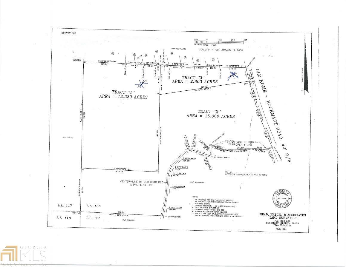 Silver Creek, Floyd County, GA Undeveloped Land for sale Property ID