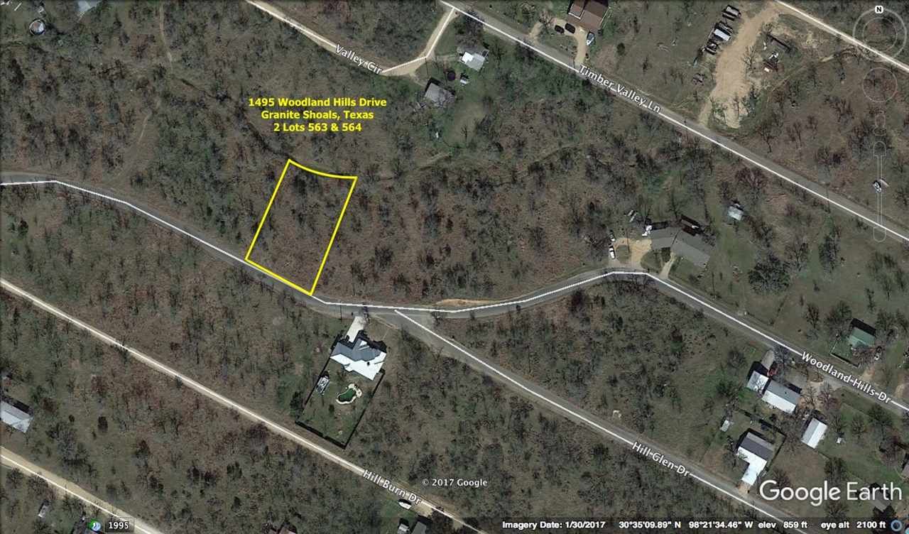 Granite Shoals, County, TX Undeveloped Land, Homesites for sale