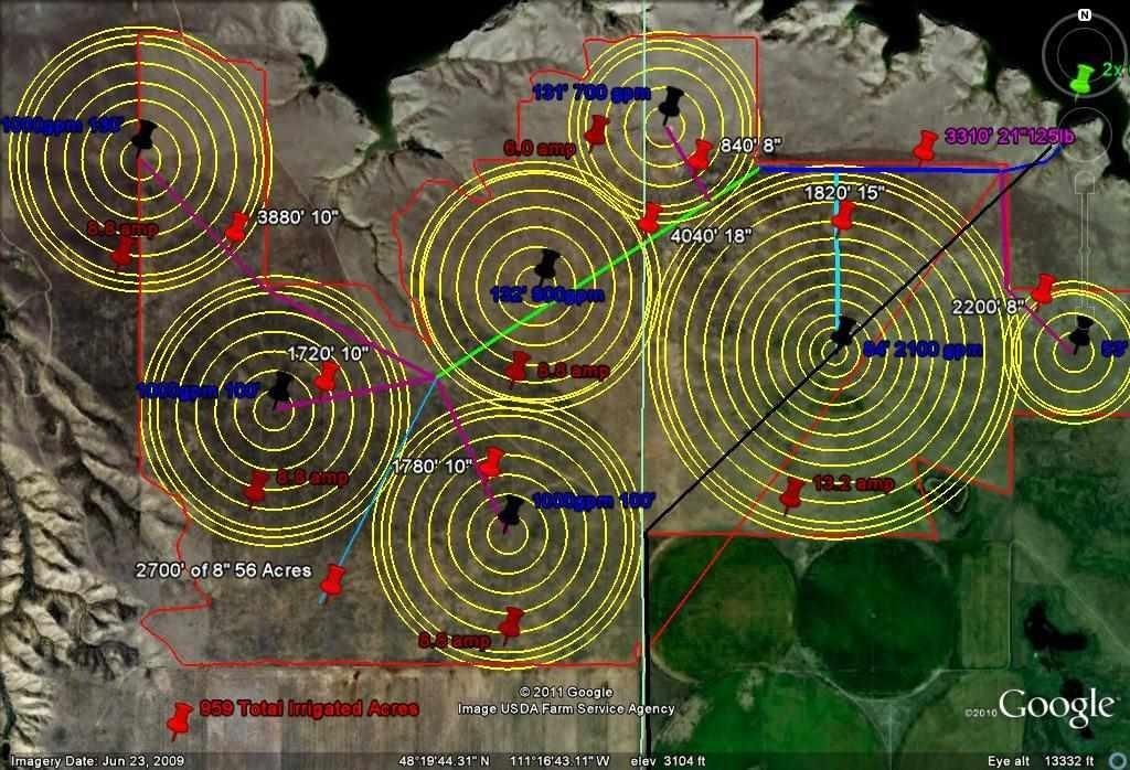 Ledger, Pondera County, MT Farms and Ranches for sale Property ID