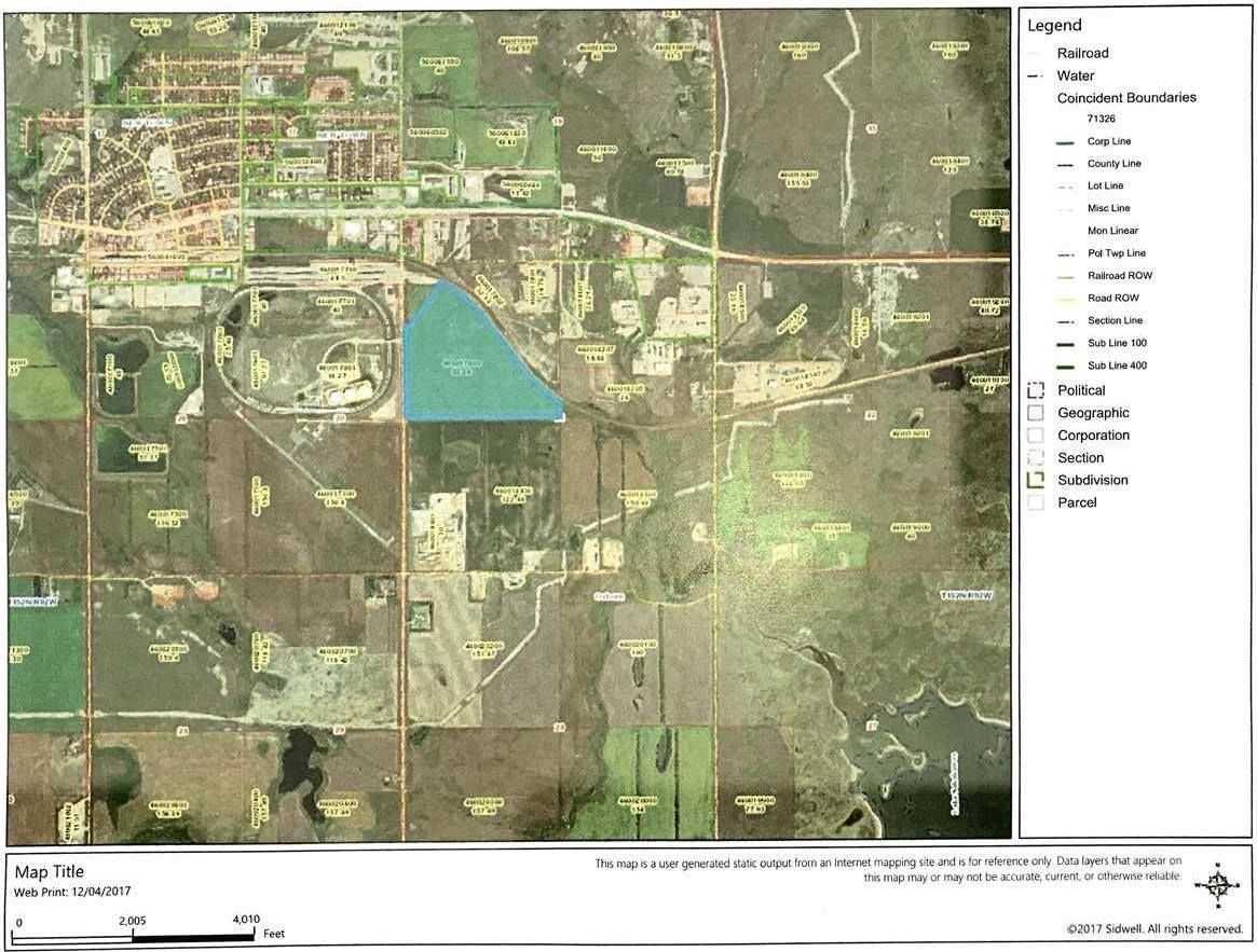 New Town, Mountrail County, ND Undeveloped Land for sale Property ID