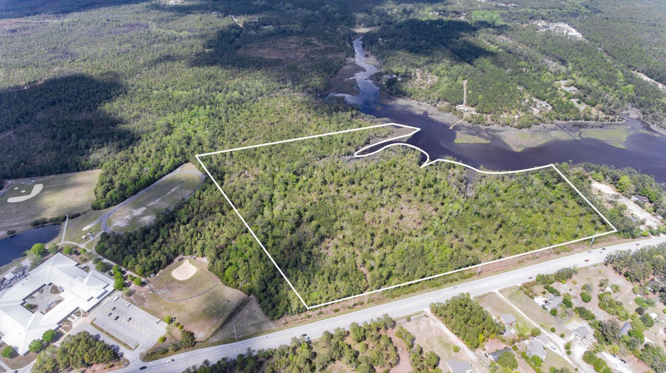 Newport, Carteret County, NC Undeveloped Land, Lakefront Property