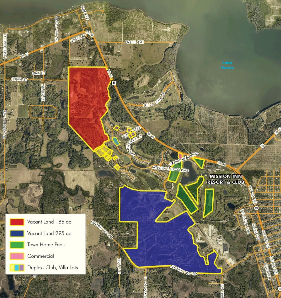 Howey In The Hills, Lake County, FL Undeveloped Land, Commercial