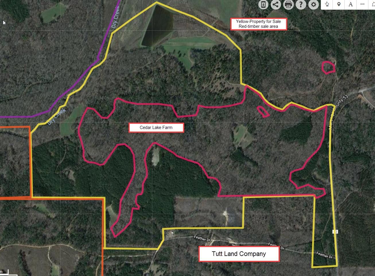 Thomaston, Marengo County, AL Recreational Property, Timberland
