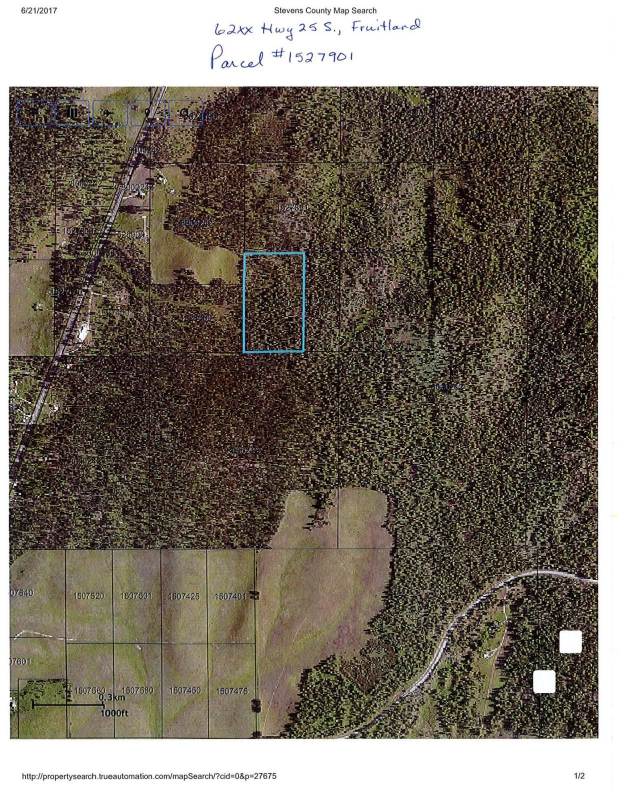 Fruitland, Stevens County, WA Undeveloped Land for sale Property ID