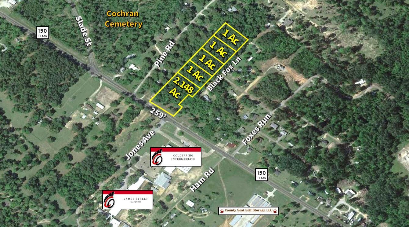 Coldspring, San Jacinto County, TX Undeveloped Land, Commercial