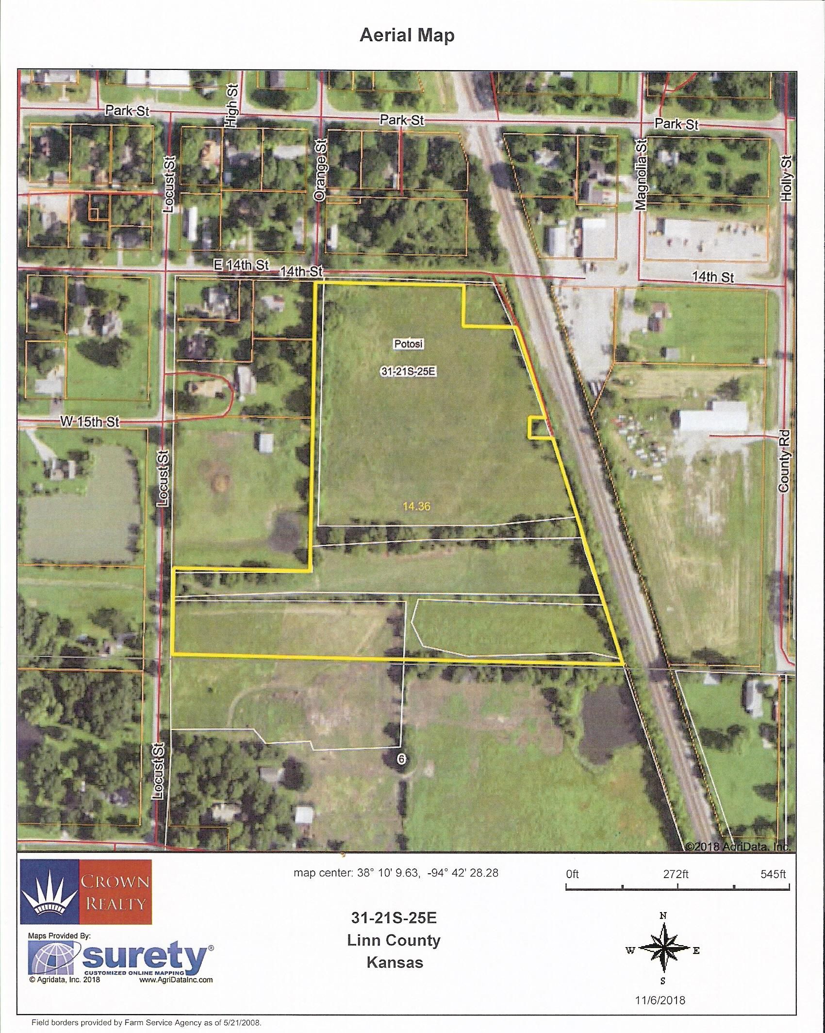 Pleasanton, Linn County, KS Undeveloped Land for sale Property ID
