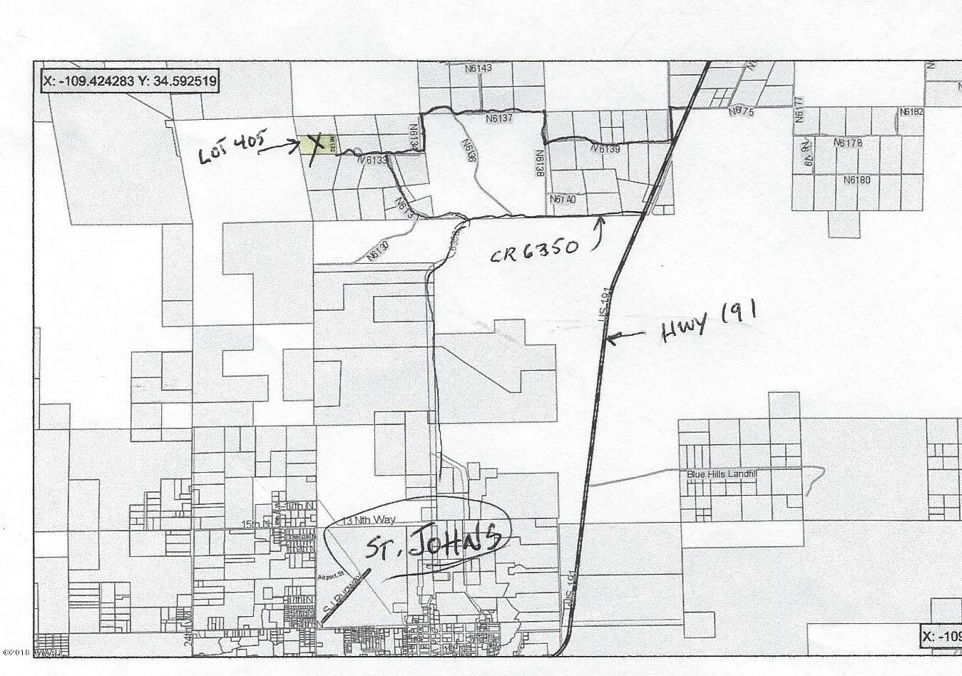 Richville, Apache County, AZ Undeveloped Land for sale Property ID
