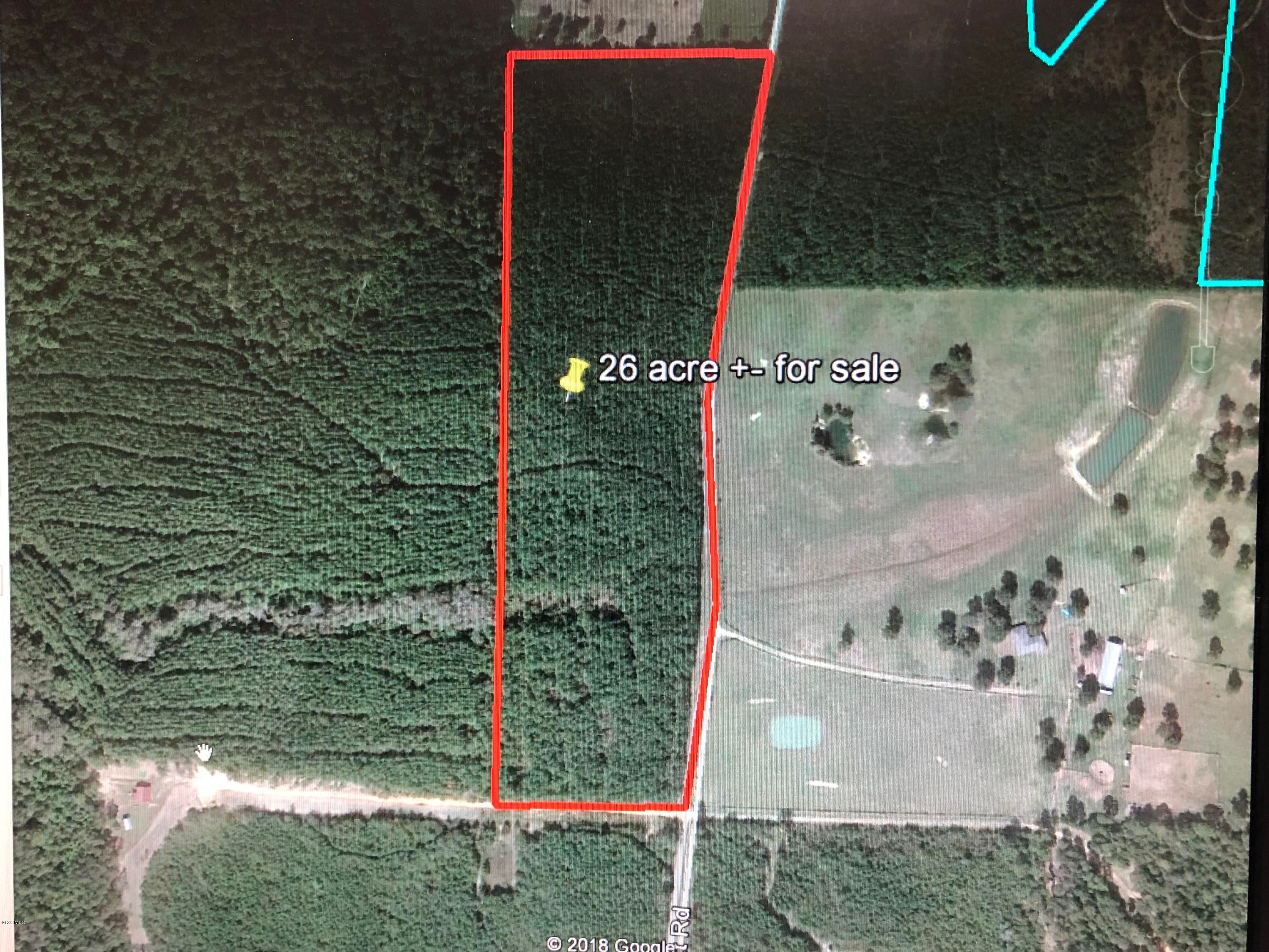Leakesville, Greene County, MS Undeveloped Land for sale Property ID