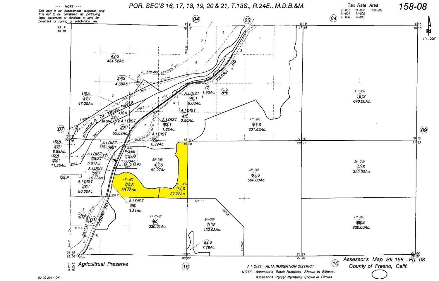 Sanger, Fresno County, CA Farms and Ranches for sale Property ID