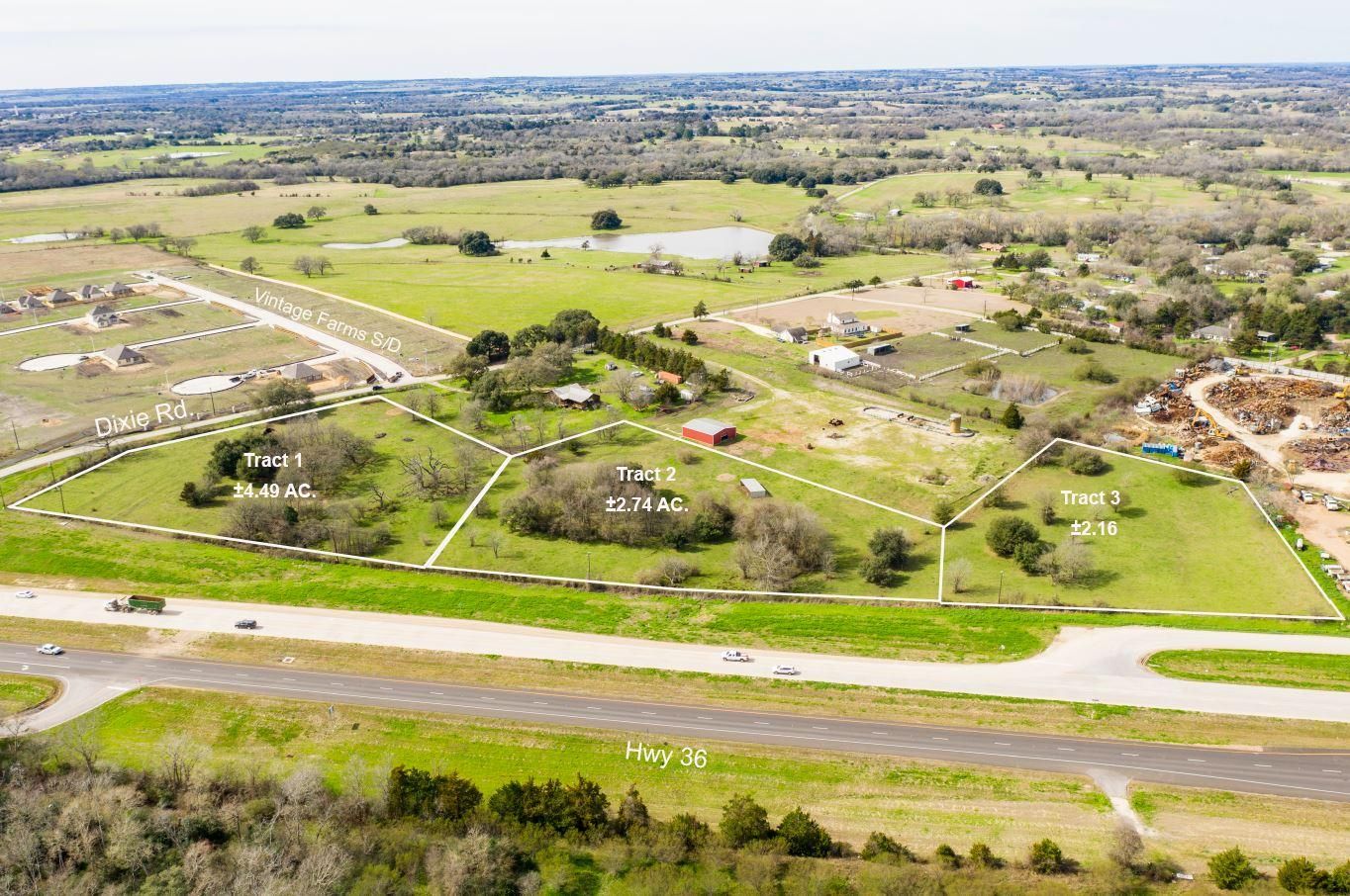 Brenham, Washington County, TX Commercial Property, Homesites for sale