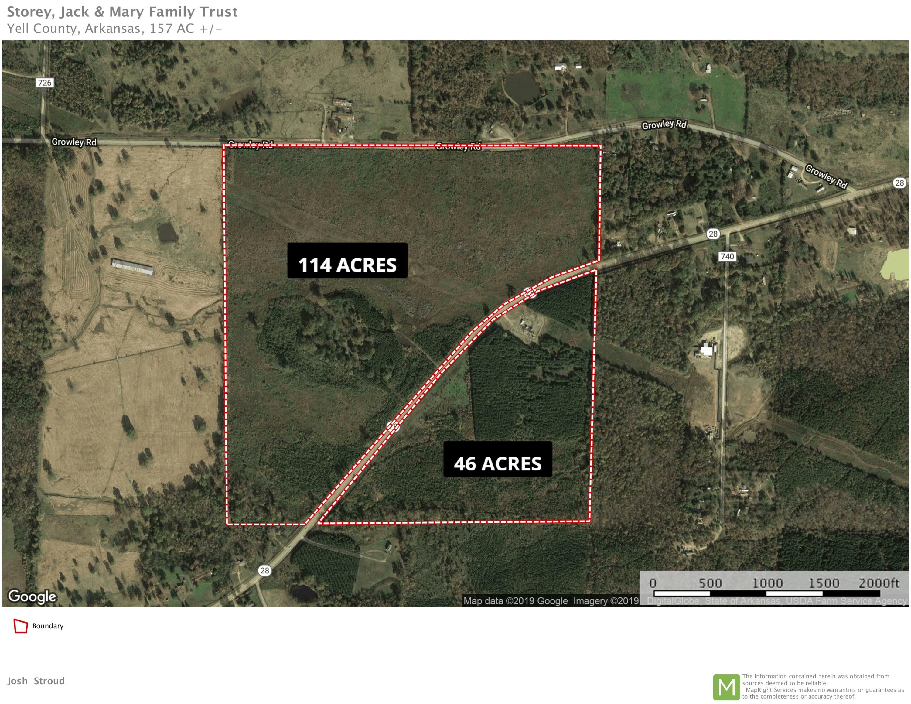 Plainview, Yell County, AR Undeveloped Land for sale Property ID