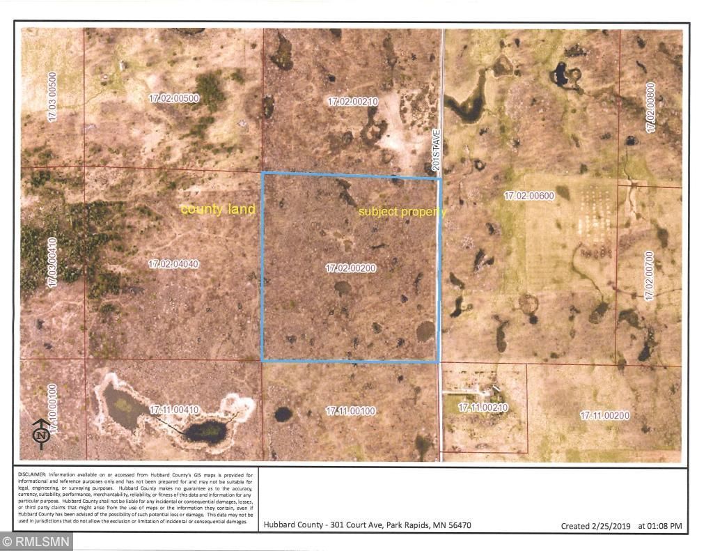 Lake Hubbard County, MN Undeveloped Land for sale Property ID