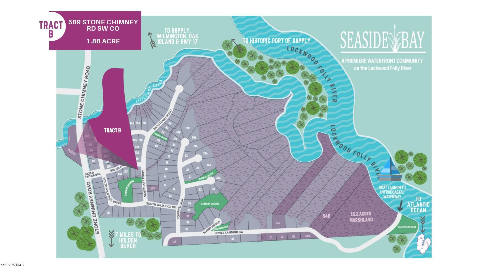 Supply, Brunswick County, NC Undeveloped Land, Lakefront Property