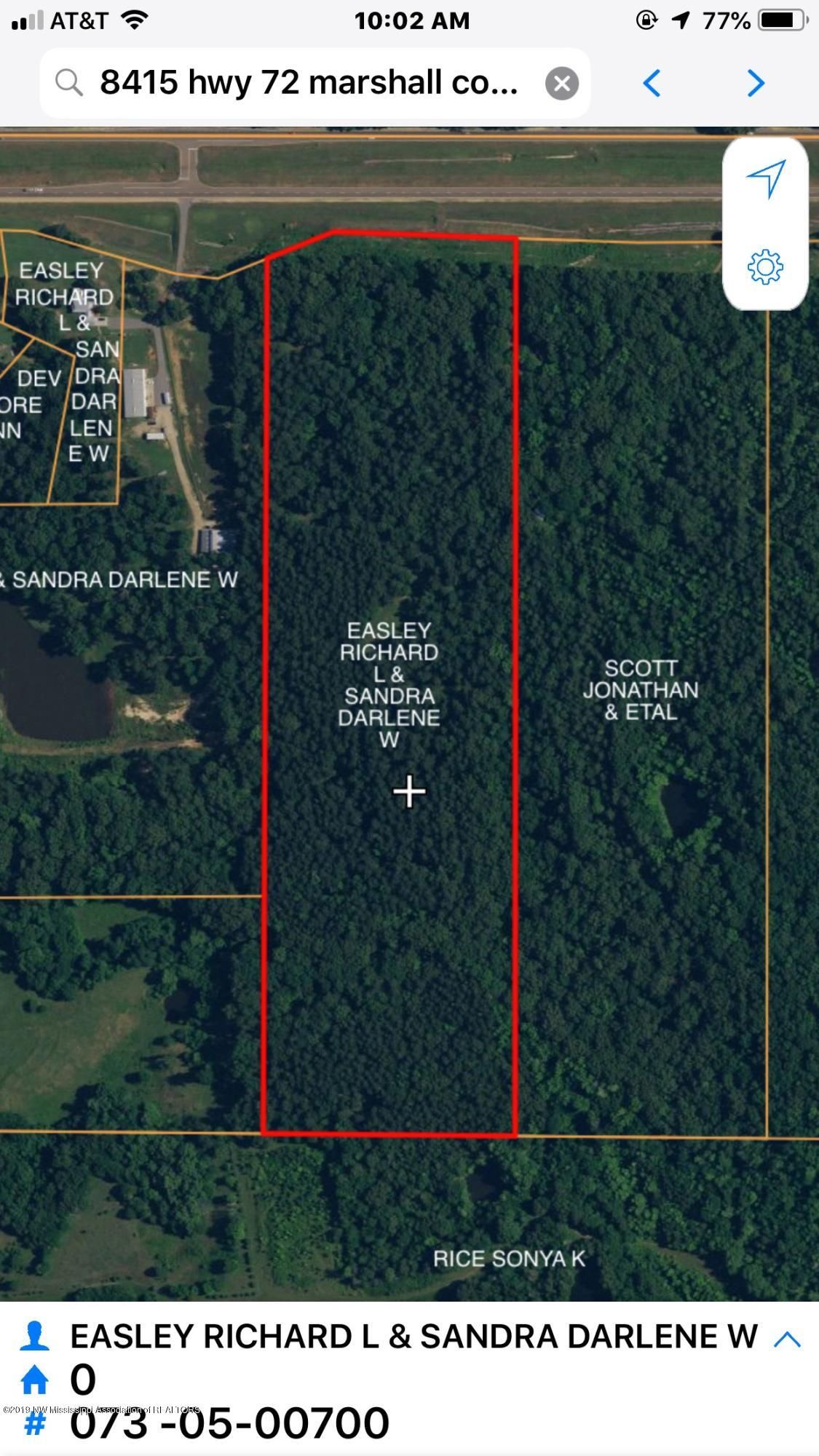 Slayden, Marshall County, MS Undeveloped Land for sale Property ID