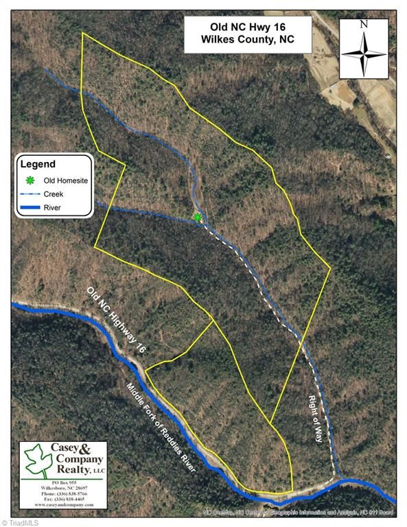 Millers Creek, Wilkes County, NC Undeveloped Land for sale Property ID