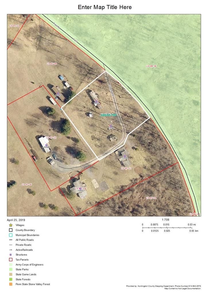 Huntingdon, Huntingdon County, PA Undeveloped Land, Homesites for sale