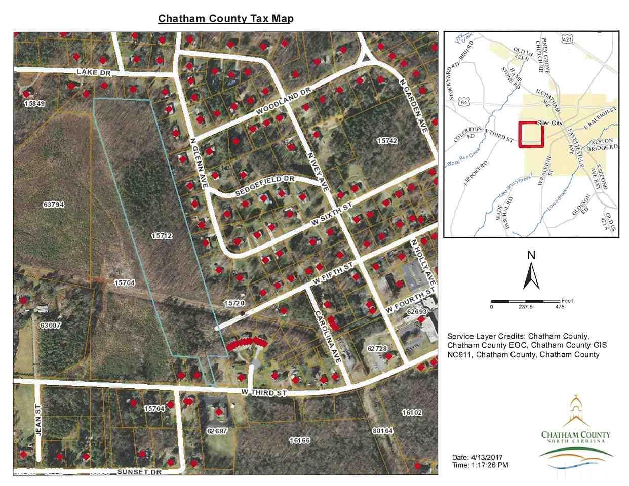 Siler City, Chatham County, NC Undeveloped Land for sale Property ID