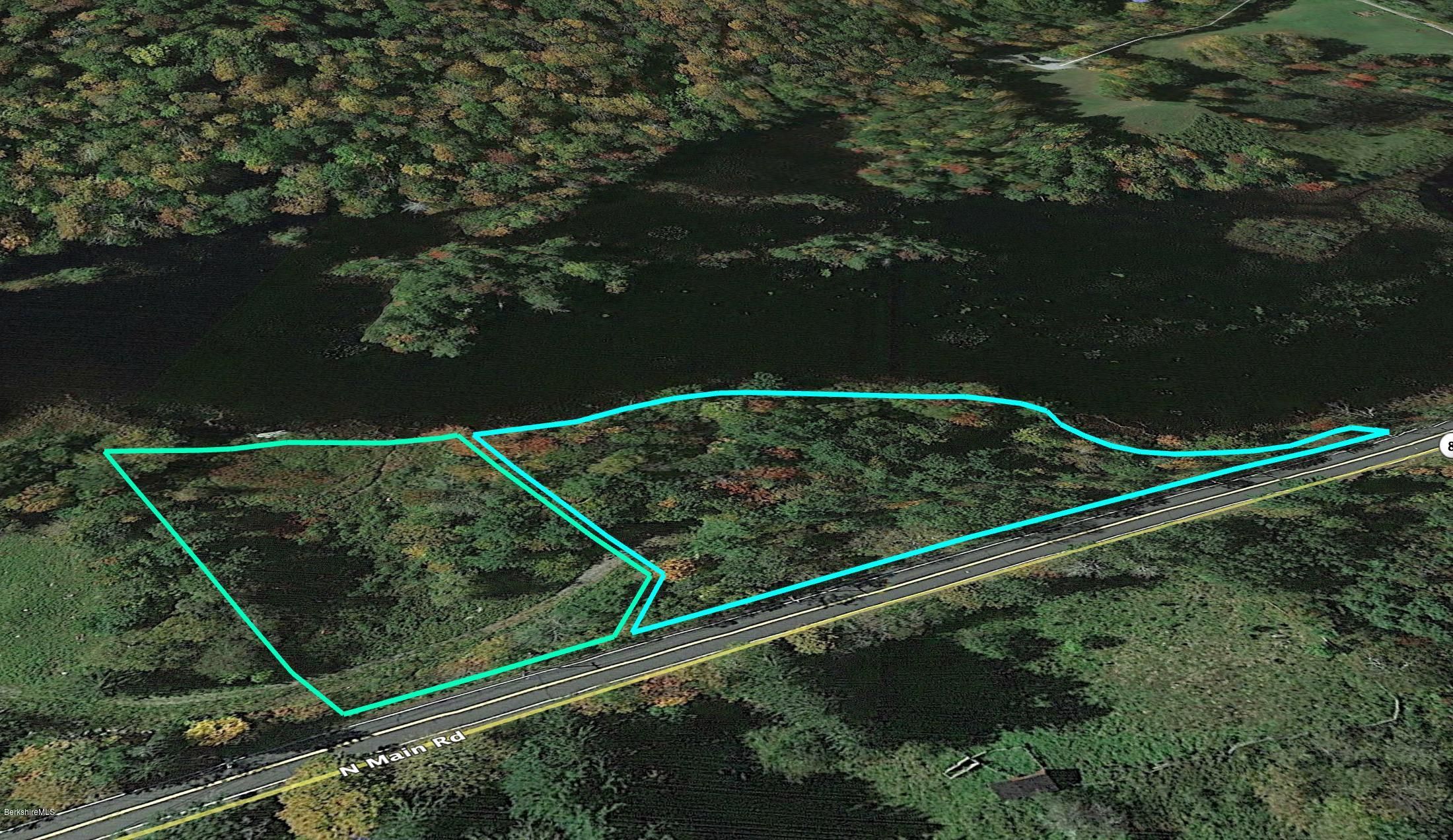 Otis, Berkshire County, MA Undeveloped Land, Lakefront Property